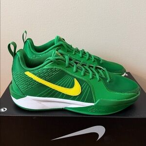 Nike Sabrina 2 GS Oregon Apple Green Yellow HQ4515-400 Size 6Y